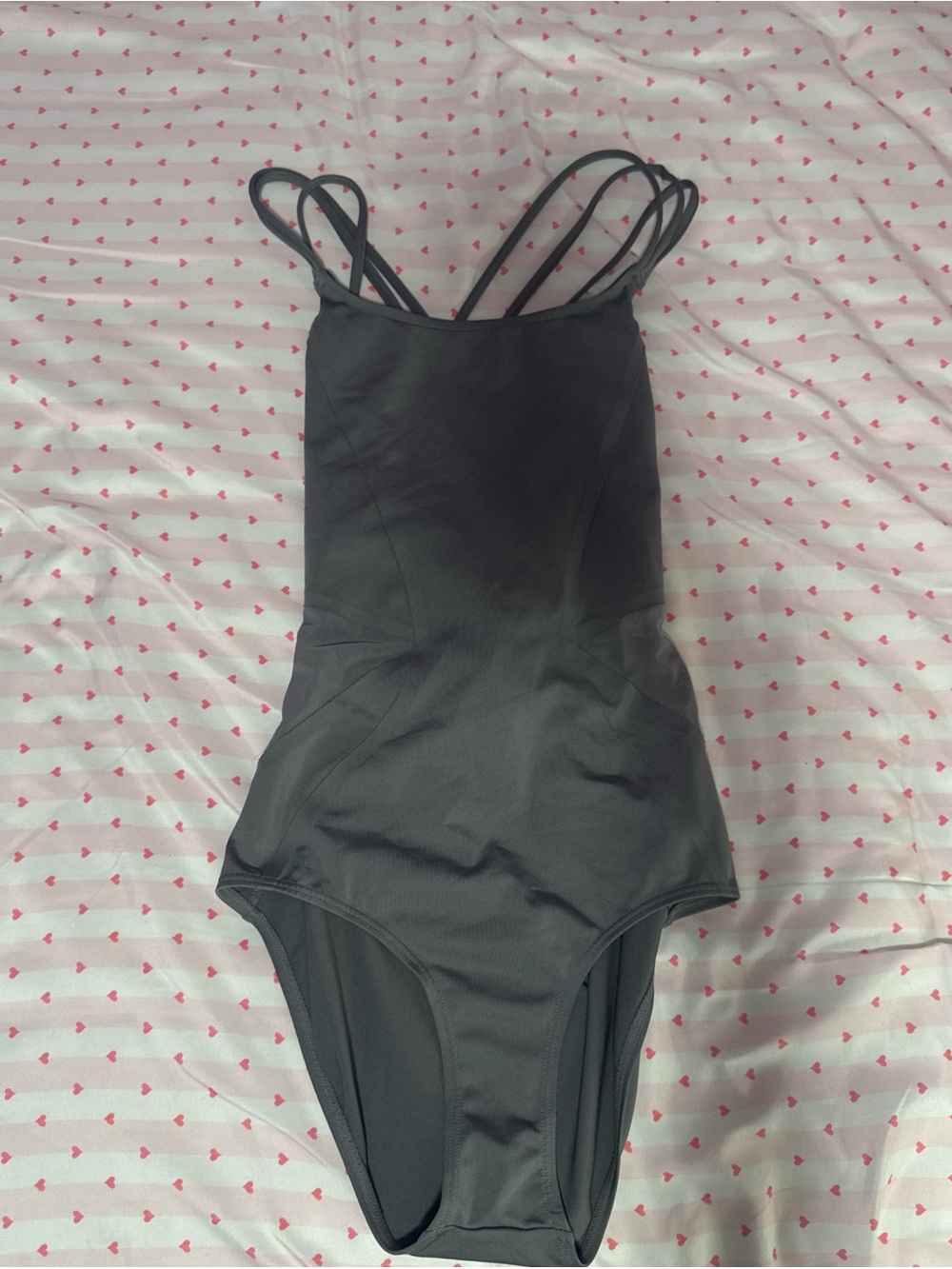 Grey Capezio Leotard